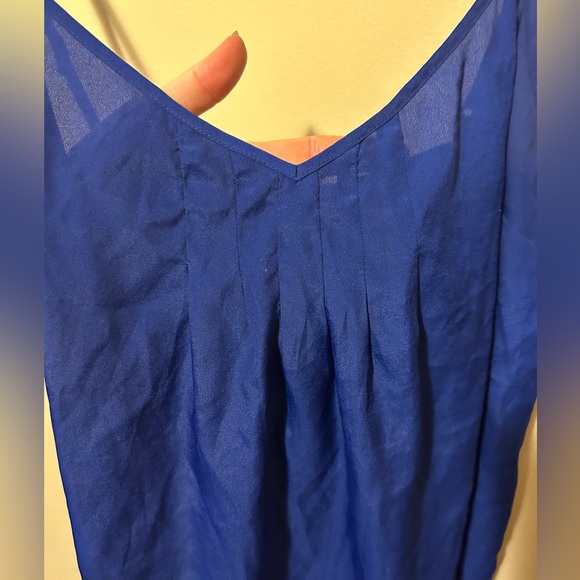 Fabula sheer(ish) cute blue cami - Picture 2 of 3